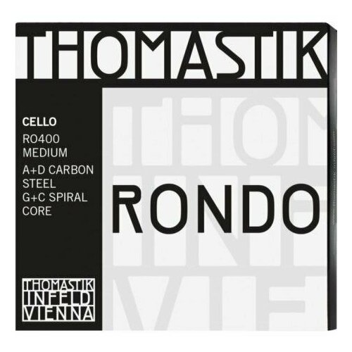 Струны для виолончели Thomastik RO400 thomastik rondo ro400 cтруны для виолончели 4 4