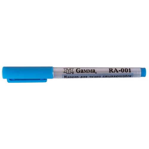 фото Товары для шитья gamma маркер смывающийся ra-001 голубой для ткани