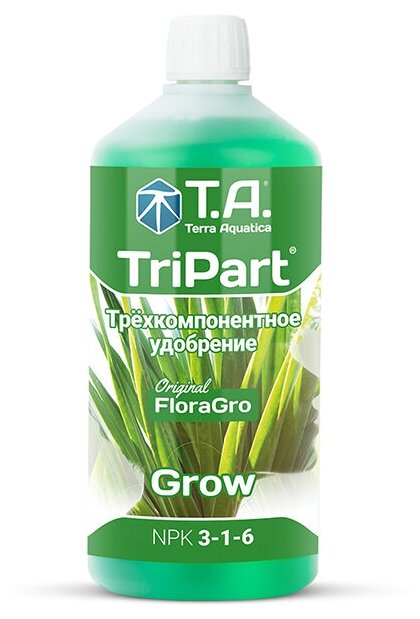 Минеральное удобрение GHE Flora Gro (T.A. TriPart Grow) 1 л - фотография № 5