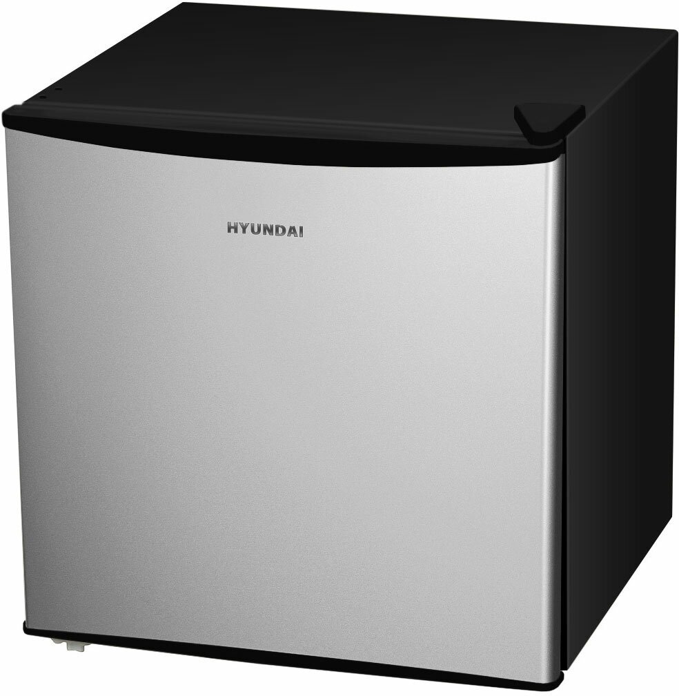 Минихолодильник Hyundai CO0502 серебристый/черный