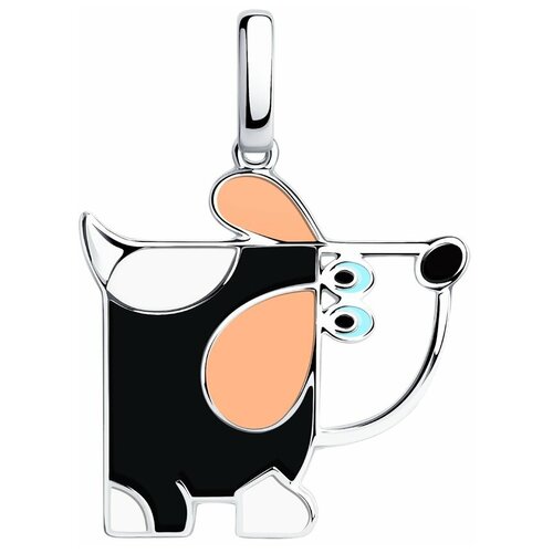 фото Sokolov подвеска из серебра с эмалью 94032579