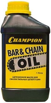 Стоит ли покупать Масло для смазки цепи CHAMPION Bar & Chain Oil 1 л? Отзывы на Яндекс Маркете