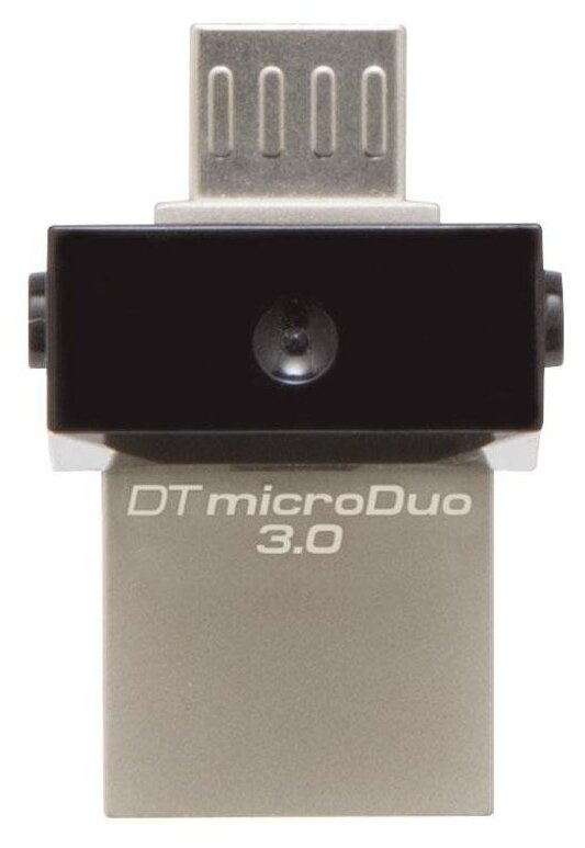 USB-флеш накопитель Kingston 64Gb DataTraveler microDuo 3.0 DTDUO3/64GB, 1шт.