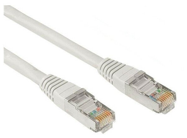 Сетевой кабель ExeGate UTP cat.5e 10m Grey 169510