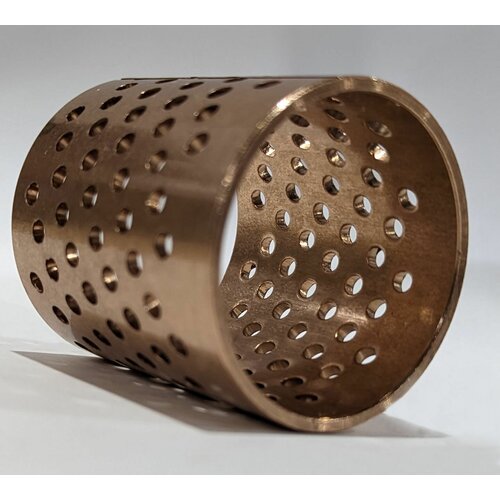 Втулка бронзовая с отверстиями 50х55х60, подшипник скольжения