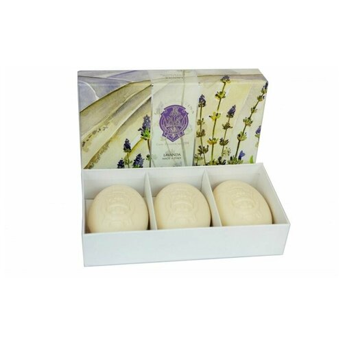 La Florentina Набор мыла для рук с экстрактом Лаванды Hand Soap Set Lavender, 150 гр х 3 шт