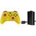 Геймпад Microsoft беспроводной Series S / X / Xbox One S / X Design Lab желтый 4 ревизия + Оригинальный аккумулятор play and charge kit USB - Type C