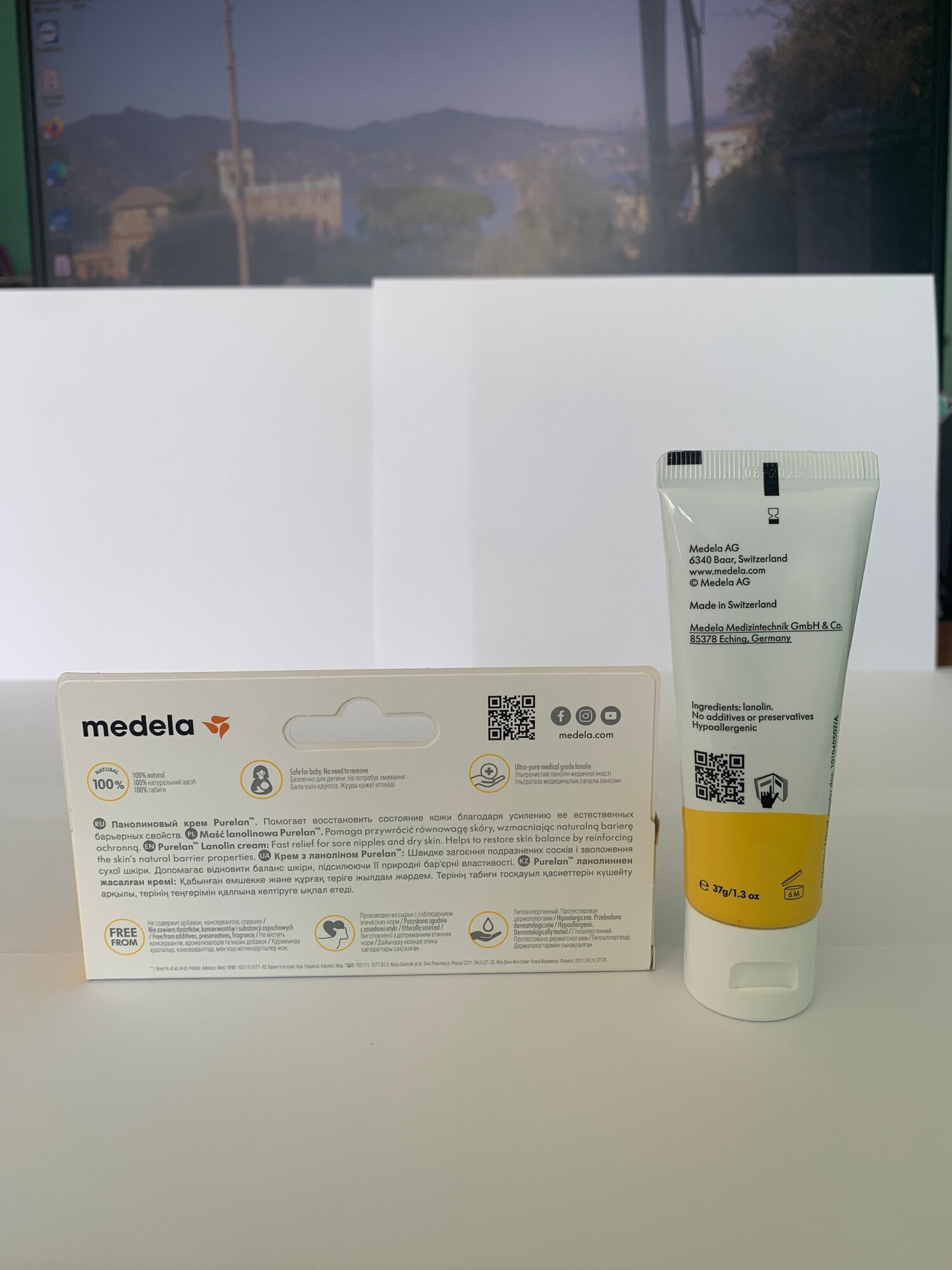 Крем Medela (Медела) PureLan100 для ухода за сосками 37 г MEDELA AG - фото №11