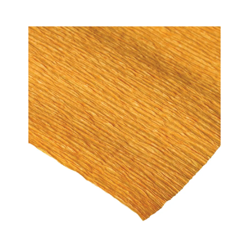 Бумага цветная, крепированная, рулон 250 х 50 см, оранжевая FD010008/OR