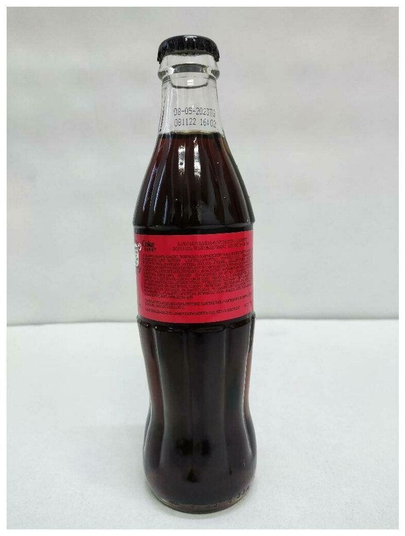 Coca-Cola ZERO, 15 шт 0.33 л, стекло, Напиток газированный Кока-Кола Зеро - фотография № 11