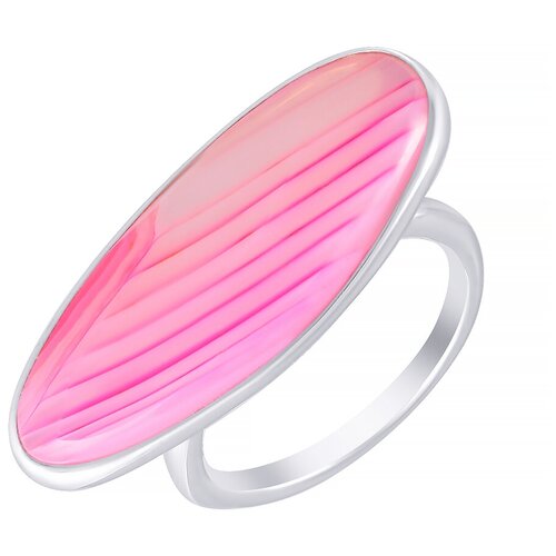 фото Element47 кольцо из серебра 925 пробы с агатом mr1801-ko-rag-wg, размер 18.5