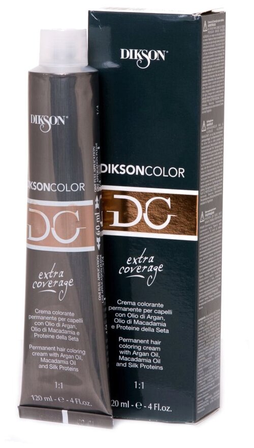 Dikson Color Extra Coverage стойкая крем-краска для волос, 8.00 светло-русый