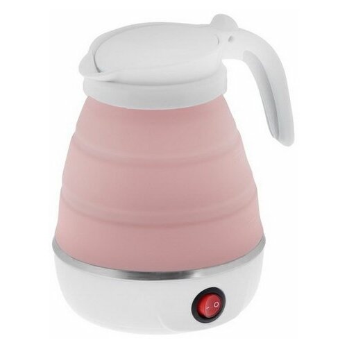 Чайник электрический Luazon LSK-1812 пластик 06 л 600 Вт дорожный белый 131500₽