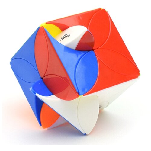 головоломка qiyi mofangge пирамидка clover pyraminx color Головоломка QiYi MofangGe Clover Cube