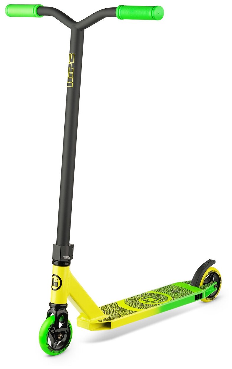 Самокат Hipe H1 Yellow/green