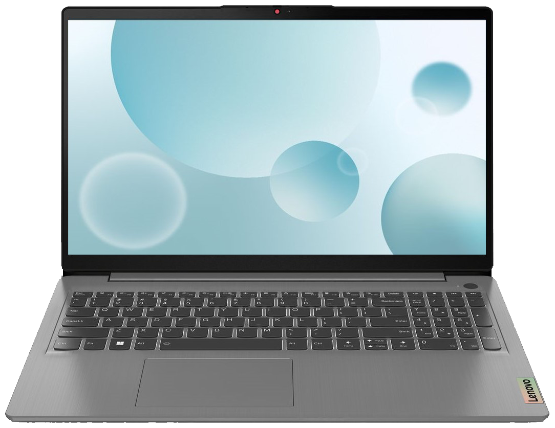 Ноутбук Lenovo IdeaPad 3 Gen 7 15.6" FHD IPS/Core i5-1235U/8GB/512GB SSD/Iris Xe Graphics/DOS/RUSKB/серый (82RK00EVRK)