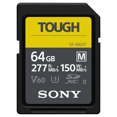 SF-M64T карта памяти Sony SD XC UHS-II Tough 64 Гб