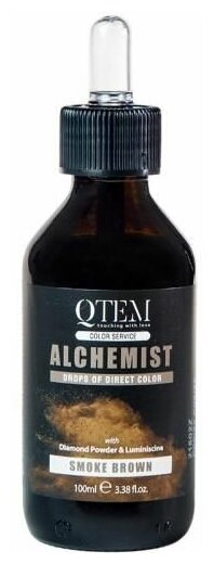 Qtem Краситель прямого действия Alchemist Grey Violet для волос серо-фиолетовый, 100 мл