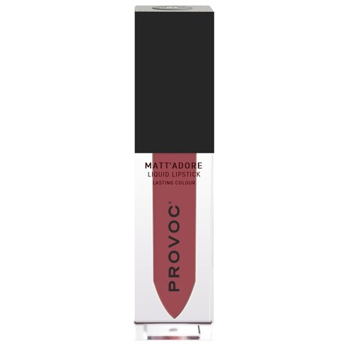 PROVOC MATTADORE Liquid Lipstick 03 Trender Жидкая помада для губ (цв. лиловый нюд), матовая