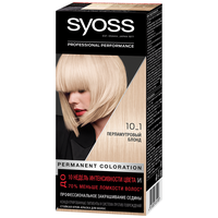 Syoss Color Стойкая крем-краска для волос, 10-1 Перламутровый блонд, 115 мл