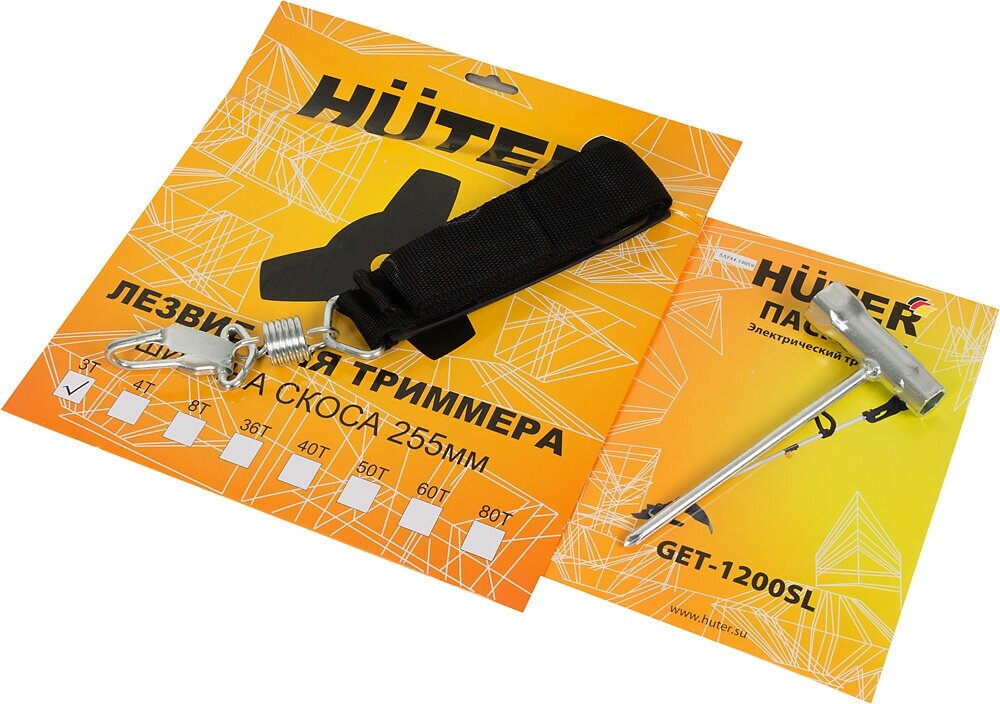 Аккумуляторный триммер GET-12M-Li Huter (в комплекте 1 АКБ и ЗУ) - фото №19