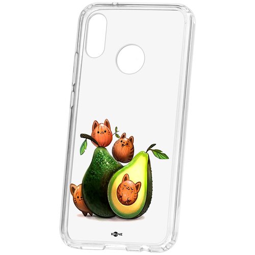 фото Чехол на huawei p20 lite kruche print авокотики кruче