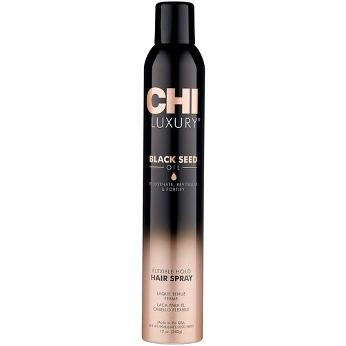 Chi Luxury Black Seed Oil Flexible Hair Spray - Лак для волос подвижной фиксации 340 гр