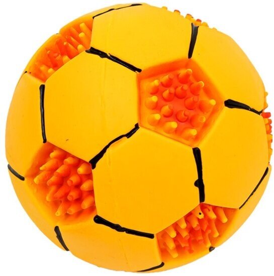 Игрушка для собак Zooone латекс L-439 "Мяч футбольный" 10 см L-439