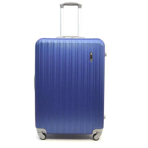 Чемодан ANANDA, 85 л, размер L, синий чемодан ananda 30 л синий голубой
