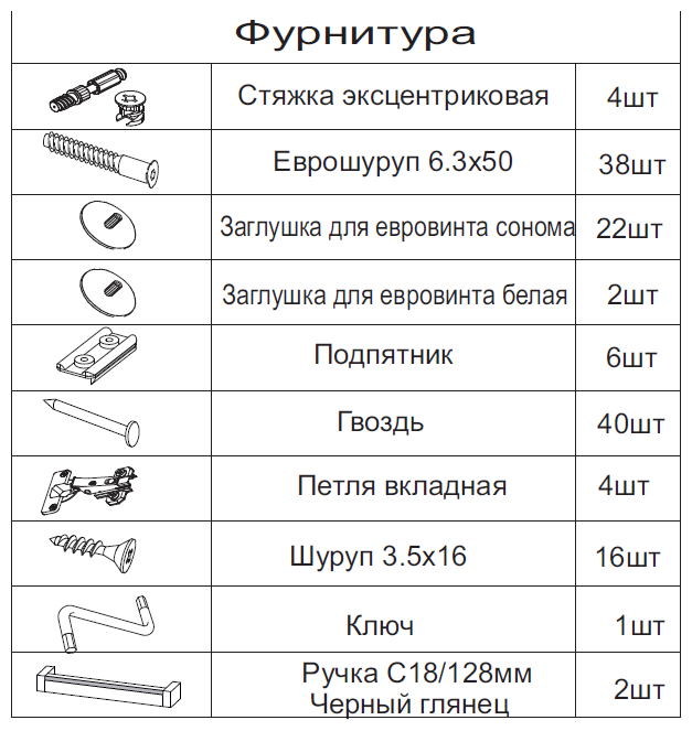 Компьютерный стол СКМ-1 белый