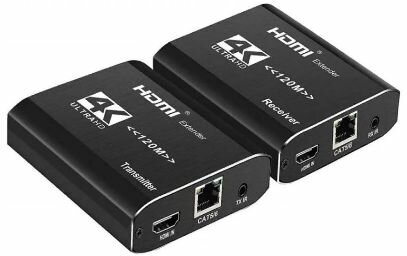 Удлинитель (extender) HDMI до 120м по витой паре