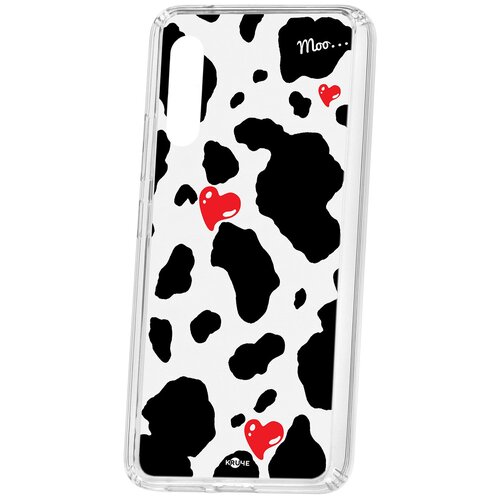 фото Чехол на samsung galaxy a90 5g kruche print корова кruче