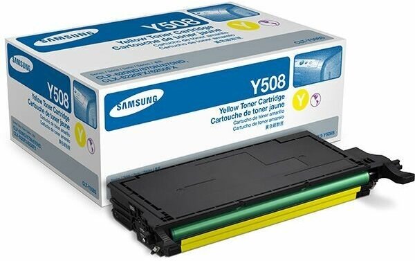 Тонер-картридж Samsung CLT-Y508S желтый