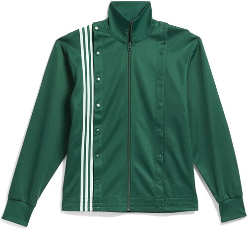 Олимпийка adidas Originals Ivy Park 4ALL Track Jacket, силуэт прямой, размер XS, зеленый