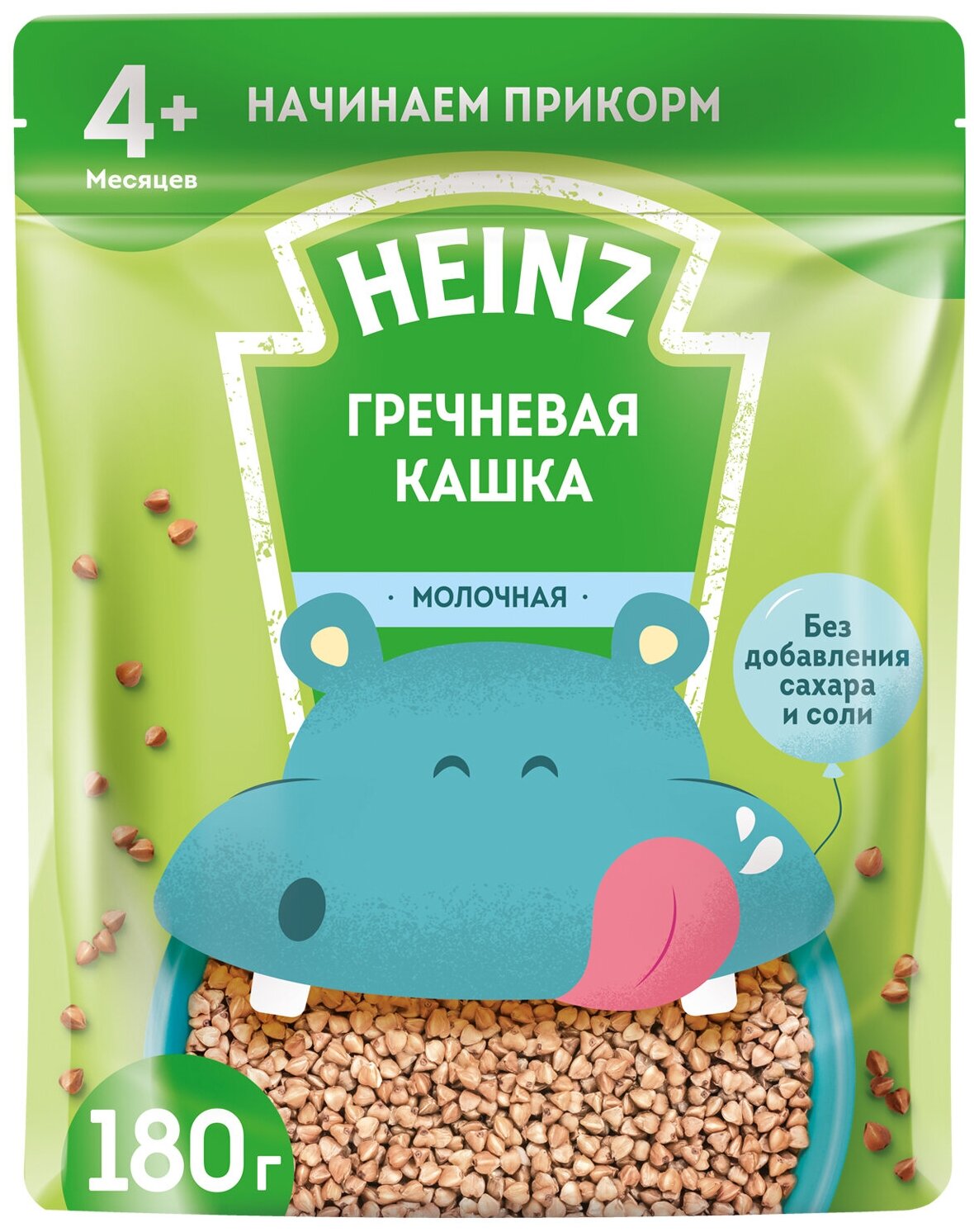 Каша Heinz молочная гречневая 180 г с 4 месяцев