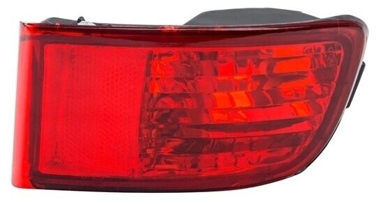 фото Фонарь задний правый в бампер, под лампу красный LC PRADO 120 2002-2009 L321103077PR