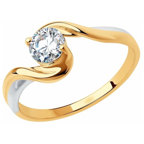 фото Sokolov кольцо из золота 018392, размер 16.5