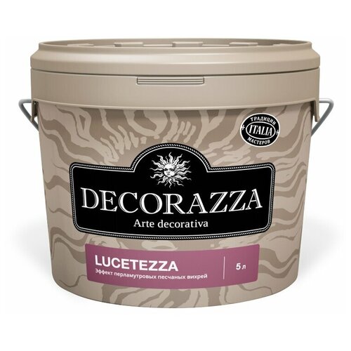 Декоративное покрытие Decorazza LUCETEZZA база ARGENTO LC-001 1кг декоративное покрытие san marco cavenier argento 1 л