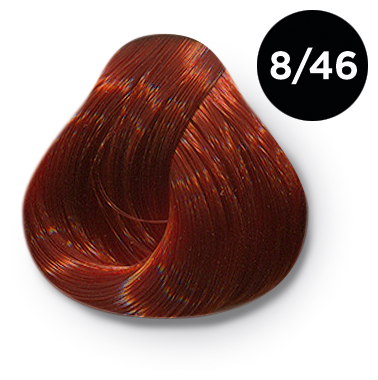 Краска для волос Ollin Professional Color Перманентная крем-краска 100 мл, Цвет 8-6 Светло-русый красный