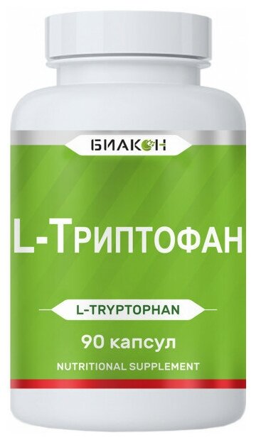 L-триптофан, Биакон, 90 капсул