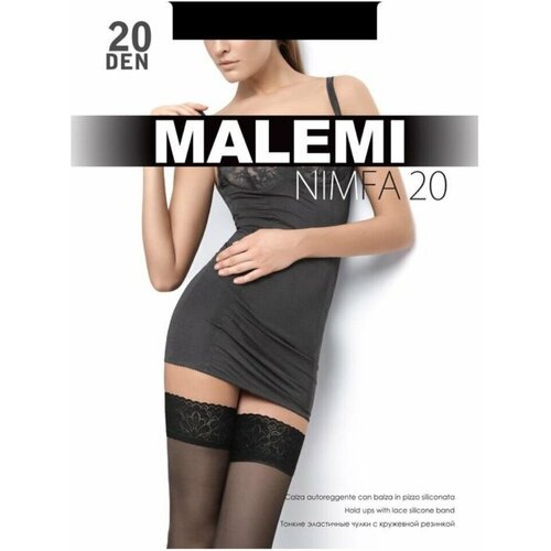 чулки malemi 20 den размер 3 бежевый Чулки Malemi, 20 den, размер 2, черный