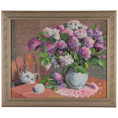 фото Ажур набор для вышивания крестиком мечтатель 45 х 36 см (0009)