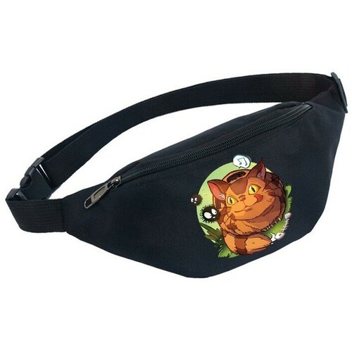 фото Сумка поясная noname, черный