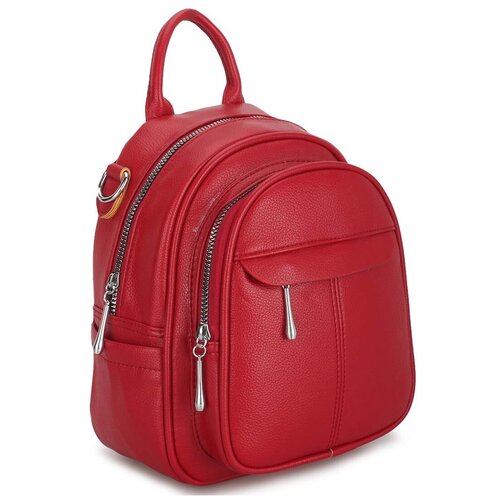 фото Маленький женский рюкзак «джейн new» 1238 red nikki nanaomi