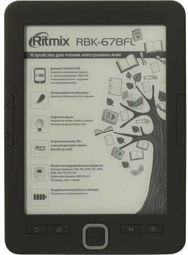 6" Электронная книга Ritmix RBK-678FL