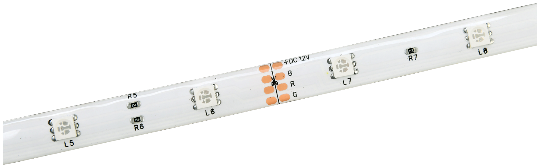 Лента LED 5м LSR-5050RGB30-7,2-IP65-12В, IEK LSR2-3-030-65-3-05 (1 шт.)
