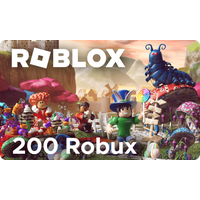 Игровая валюта платформы Roblox - 200 Robux / Пополнение счета Roblox на 200 Robux / Roblox Gift Card (Весь мир, Россия, Беларусь)