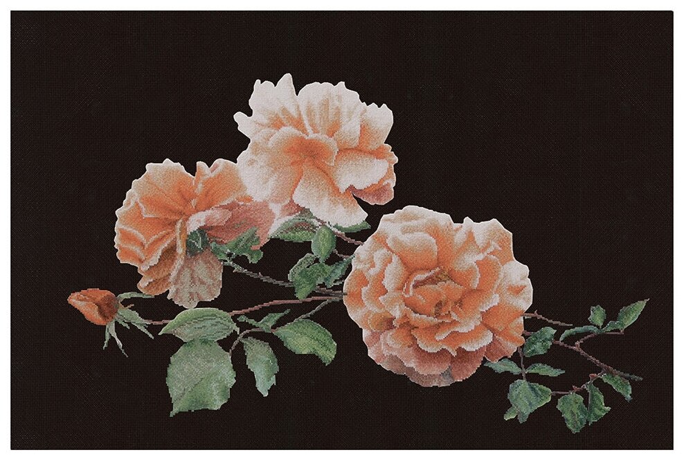 "Thea Gouverneur" наборы для вышивания 414.05 "Розы" 44 х 65 см