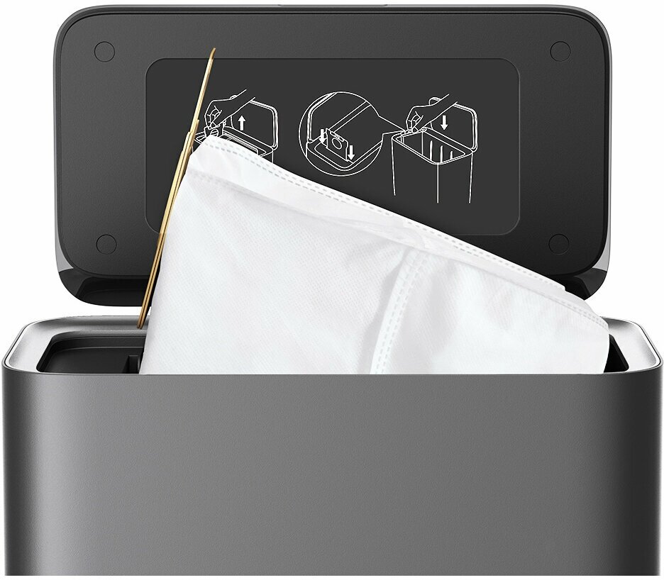 Одноразовый пакет для сбора мусора Xiaomi Mi Robot Vacuum-Mop 2 Ultra Disposable Bag BHR5331TY (753145) - фото №4