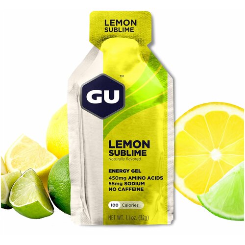 Гель энергетический GU ENERGY GEL 5 шт Чистый лимон